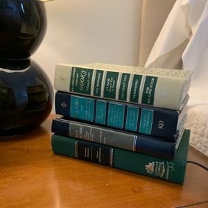 Set of 4 Antique Books